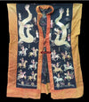 1058 Antique Yao Shaman Dragon Robe-WOVENSOULS-Antique-Vintage-Textiles-Art-Decor