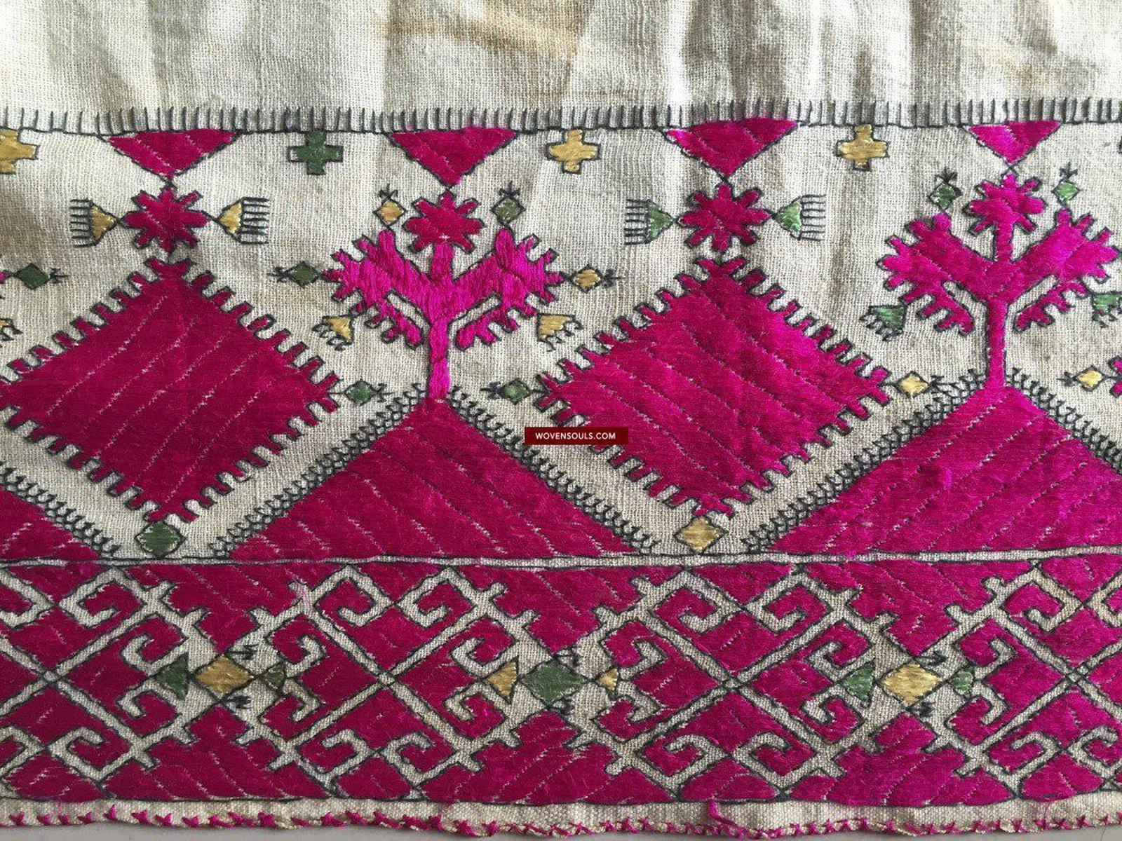 1069 Bridal Shawl from Swat Valley-WOVENSOULS-Antique-Vintage-Textiles-Art-Decor