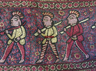 1072 SOLD - Old Figurative Kashmir Amli Pashmina Shawl-WOVENSOULS-Antique-Vintage-Textiles-Art-Decor