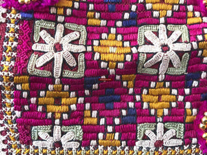 1084 Museum Quality Old Sindh Pillow Case - A-WOVENSOULS-Antique-Vintage-Textiles-Art-Decor