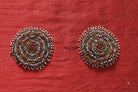 1088 Pair - Beaded Hair Ornaments for Rabari Child-WOVENSOULS-Antique-Vintage-Textiles-Art-Decor