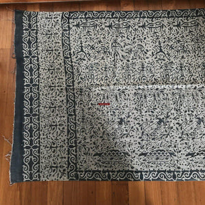 1089 Sold - Antique Sacred Cloth Maa / Mawa Batik Textile Toraja - SOLD-WOVENSOULS-Antique-Vintage-Textiles-Art-Decor