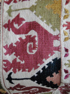 109 SOLD Vintage Tadjik Rooband Veil - Silk Embroidery Textile-WOVENSOULS-Antique-Vintage-Textiles-Art-Decor