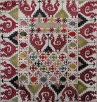 109 SOLD Vintage Tadjik Rooband Veil - Silk Embroidery Textile-WOVENSOULS-Antique-Vintage-Textiles-Art-Decor