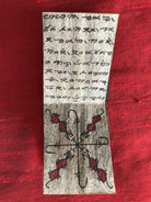 1092 Old Batak Shaman Pustaha Manuscript with diagrams and drawings-WOVENSOULS-Antique-Vintage-Textiles-Art-Decor