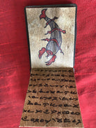 1092 Old Batak Shaman Pustaha Manuscript with diagrams and drawings-WOVENSOULS-Antique-Vintage-Textiles-Art-Decor