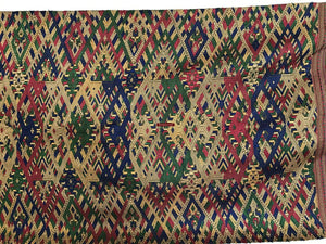 1094 Superfine Silk Ceremonial WeavingTextile Art from Laos-WOVENSOULS-Antique-Vintage-Textiles-Art-Decor