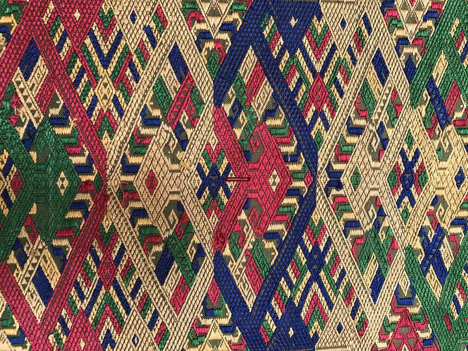 1094 Superfine Silk Ceremonial WeavingTextile Art from Laos-WOVENSOULS-Antique-Vintage-Textiles-Art-Decor