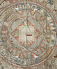 1095 SOLD Large Antique Myanmar Mandala Spirit Cloth Painting - Astrological Calendar-WOVENSOULS-Antique-Vintage-Textiles-Art-Decor