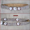 1098 Antique Maloh Belt Sash with Cowries & Beads-WOVENSOULS-Antique-Vintage-Textiles-Art-Decor