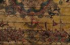 1099 Antique Tibetan Astrological Calendar Painting - MASTERPIECE-WOVENSOULS-Antique-Vintage-Textiles-Art-Decor