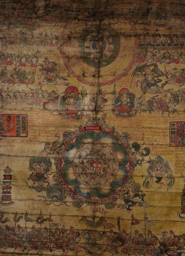 Antique Tibetan Art - Antique Vintage Textiles and - WOVENSOULS Antique ...