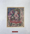 1100-B SOLD Framed Set - Antique Miniature Thangka Burhany Zurag Mongolia-WOVENSOULS-Antique-Vintage-Textiles-Art-Decor