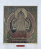 1100-C SOLD Framed Set - Antique Miniature Thangka Burhany Zurag Mongolia-WOVENSOULS-Antique-Vintage-Textiles-Art-Decor