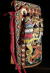 1106 SOLD - Elaborate Beaded Dayak Baby Carrier from Borneo-WOVENSOULS-Antique-Vintage-Textiles-Art-Decor