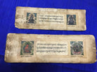 1107 SOLD Antique Mongolian Sutra Manuscript-WOVENSOULS-Antique-Vintage-Textiles-Art-Decor