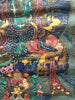 1112 Antique Buddhist Thangka Painting Art, Mongolia-WOVENSOULS-Antique-Vintage-Textiles-Art-Decor