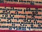 1114 SOLD Antique Burmese Manuscript Kammavaca - Early 1800s-WOVENSOULS-Antique-Vintage-Textiles-Art-Decor