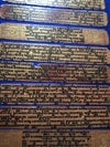 1114 SOLD Antique Burmese Manuscript Kammavaca - Early 1800s-WOVENSOULS-Antique-Vintage-Textiles-Art-Decor