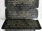 1119 LONG Antique Thai Pali Manuscript on Herbal Traditional Medicine - SOLD-WOVENSOULS-Antique-Vintage-Textiles-Art-Decor