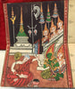 1127 Antique Phra Malai Thai Buddhist Scroll Manuscript-WOVENSOULS-Antique-Vintage-Textiles-Art-Decor