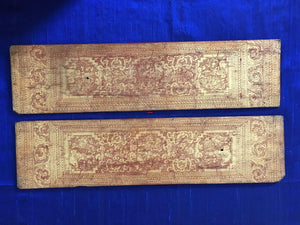 1128 Antique Silver Burmese Manuscript Kammavaca - 1700s-WOVENSOULS-Antique-Vintage-Textiles-Art-Decor