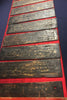 1135 Antique Tibetan Wood Manuscript Sutra - Unknown Script-WOVENSOULS-Antique-Vintage-Textiles-Art-Decor