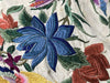 1150 Antique Double Sided Embroidery Manila Manton - Cantonese Embroidery WHite base-WOVENSOULS-Antique-Vintage-Textiles-Art-Decor