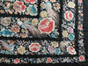 1152 Antique Double Sided Embroidery Manila Manton - Cantonese Embroidery with Peacocks-WOVENSOULS-Antique-Vintage-Textiles-Art-Decor