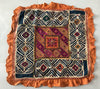 1154 Superb Sindh Pillow Case with Applique Work-WOVENSOULS-Antique-Vintage-Textiles-Art-Decor