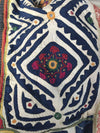 1154 Superb Sindh Pillow Case with Applique Work-WOVENSOULS-Antique-Vintage-Textiles-Art-Decor
