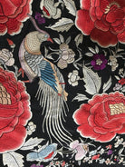 1156 Antique Double Sided Embroidery Manila Manton - Cantonese Embroidery-WOVENSOULS-Antique-Vintage-Textiles-Art-Decor