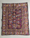 1173 Vintage Ghodiyu Cradle Cloth Embroidery Indian Textile Art-WOVENSOULS-Antique-Vintage-Textiles-Art-Decor