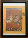 1188 PRINT - Set of 4 Prints of Indian Miniature Paintings-WOVENSOULS-Antique-Vintage-Textiles-Art-Decor