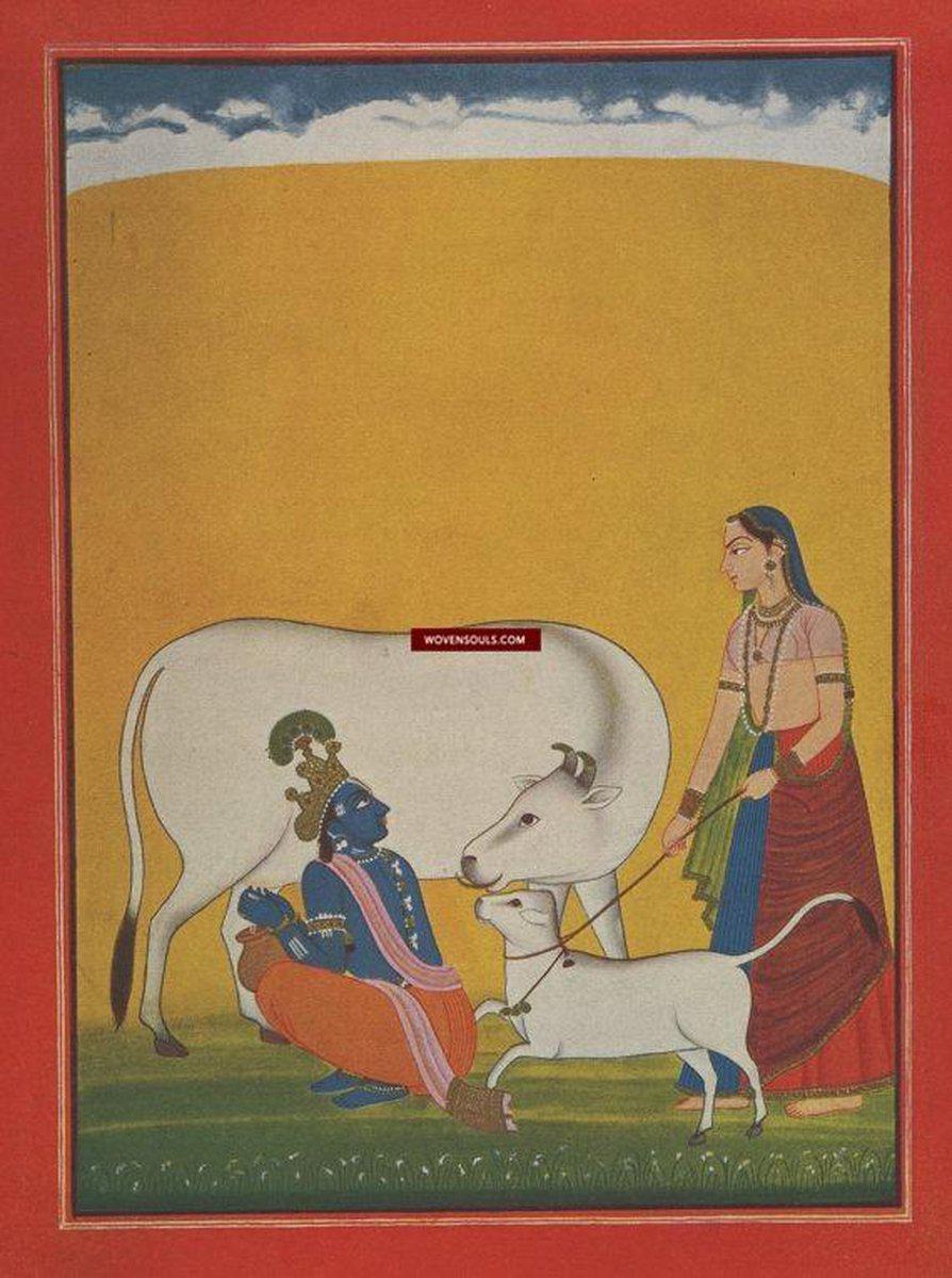 1188 PRINT - Set of 4 Prints of Indian Miniature Paintings ...