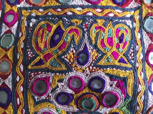 1197 Small Vintage Purse with Ahir Embroidery-WOVENSOULS-Antique-Vintage-Textiles-Art-Decor