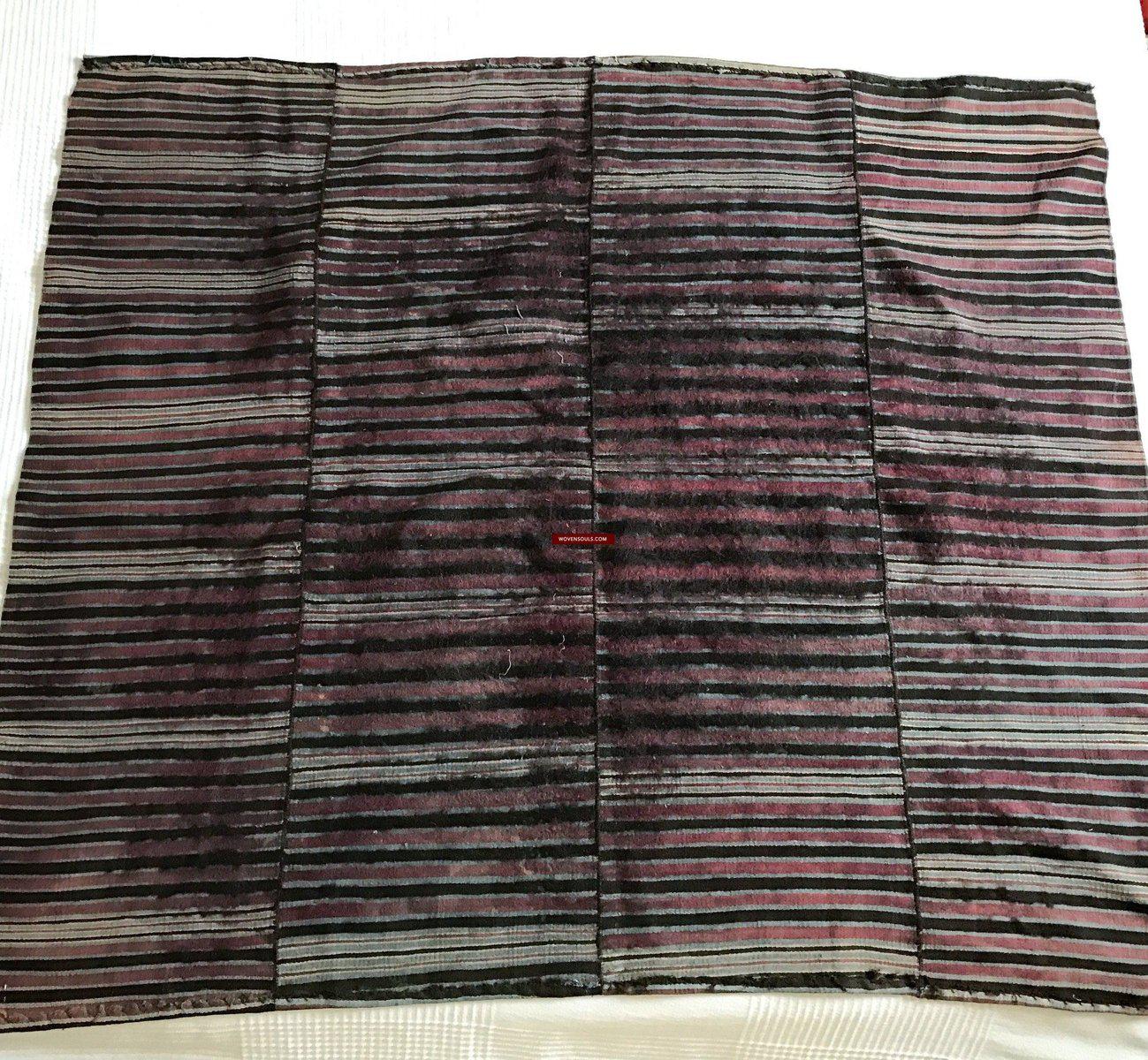 120 SOLD - Semi-Antique Tibetan Handwoven Pangden Apron-WOVENSOULS-Antique-Vintage-Textiles-Art-Decor