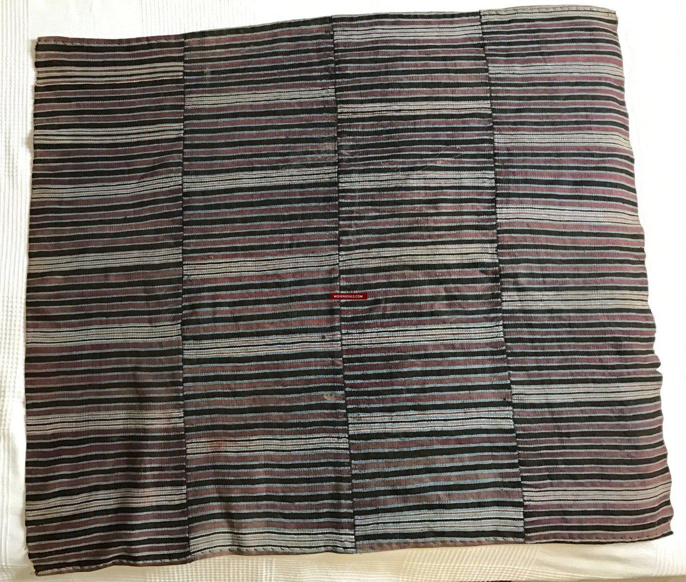 120 SOLD - Semi-Antique Tibetan Handwoven Pangden Apron-WOVENSOULS-Antique-Vintage-Textiles-Art-Decor