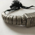 1202 Old Silver Tribal Necklace Torque Indian Jewelry-WOVENSOULS-Antique-Vintage-Textiles-Art-Decor