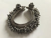 1203 Single Old Silver Anklet Payal Indian Jewelry-WOVENSOULS-Antique-Vintage-Textiles-Art-Decor