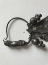 1204 Old Silver Nose Ring Indian Jewelry - Museum Quality-WOVENSOULS-Antique-Vintage-Textiles-Art-Decor
