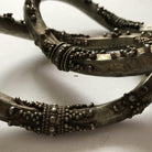 1207 Old Indian Tribal Anklet Ornament Jewelry-WOVENSOULS-Antique-Vintage-Textiles-Art-Decor