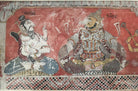 1210 A set of 6 Old Orissa Painting Fragments - Geet Gobind Jayadev-WOVENSOULS-Antique-Vintage-Textiles-Art-Decor