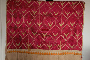 1230 Rare Thirma Bagh Phulkari-WOVENSOULS-Antique-Vintage-Textiles-Art-Decor