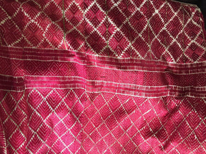 1234 Thirma Phulkari Bagh-WOVENSOULS-Antique-Vintage-Textiles-Art-Decor