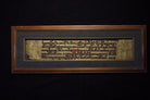 1235 SOLD - Set of 3 Framed Antique Kammavaca Buddhist Manuscript Folios from Burma-WOVENSOULS-Antique-Vintage-Textiles-Art-Decor