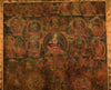 1241 Antique Tibet Thangka - Vajrasattva-WOVENSOULS-Antique-Vintage-Textiles-Art-Decor