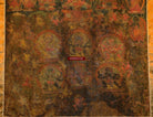 1241 Antique Tibet Thangka - Vajrasattva-WOVENSOULS-Antique-Vintage-Textiles-Art-Decor