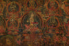 1241 Antique Tibet Thangka - Vajrasattva-WOVENSOULS-Antique-Vintage-Textiles-Art-Decor