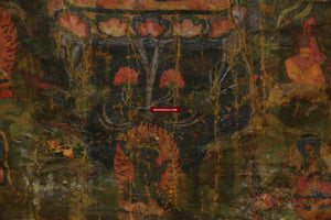 1242 Antique Tibetan Thangka Padmasambhava-WOVENSOULS-Antique-Vintage-Textiles-Art-Decor